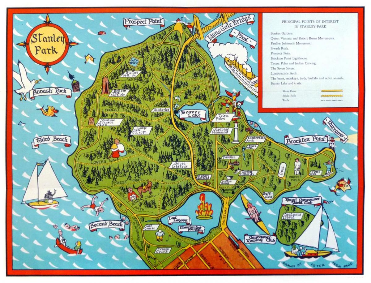 نقشہ کے سٹینلی < ؛ ؛ > پارک کلدیوتا قطب