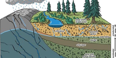 کا نقشہ وینکوور aquifer